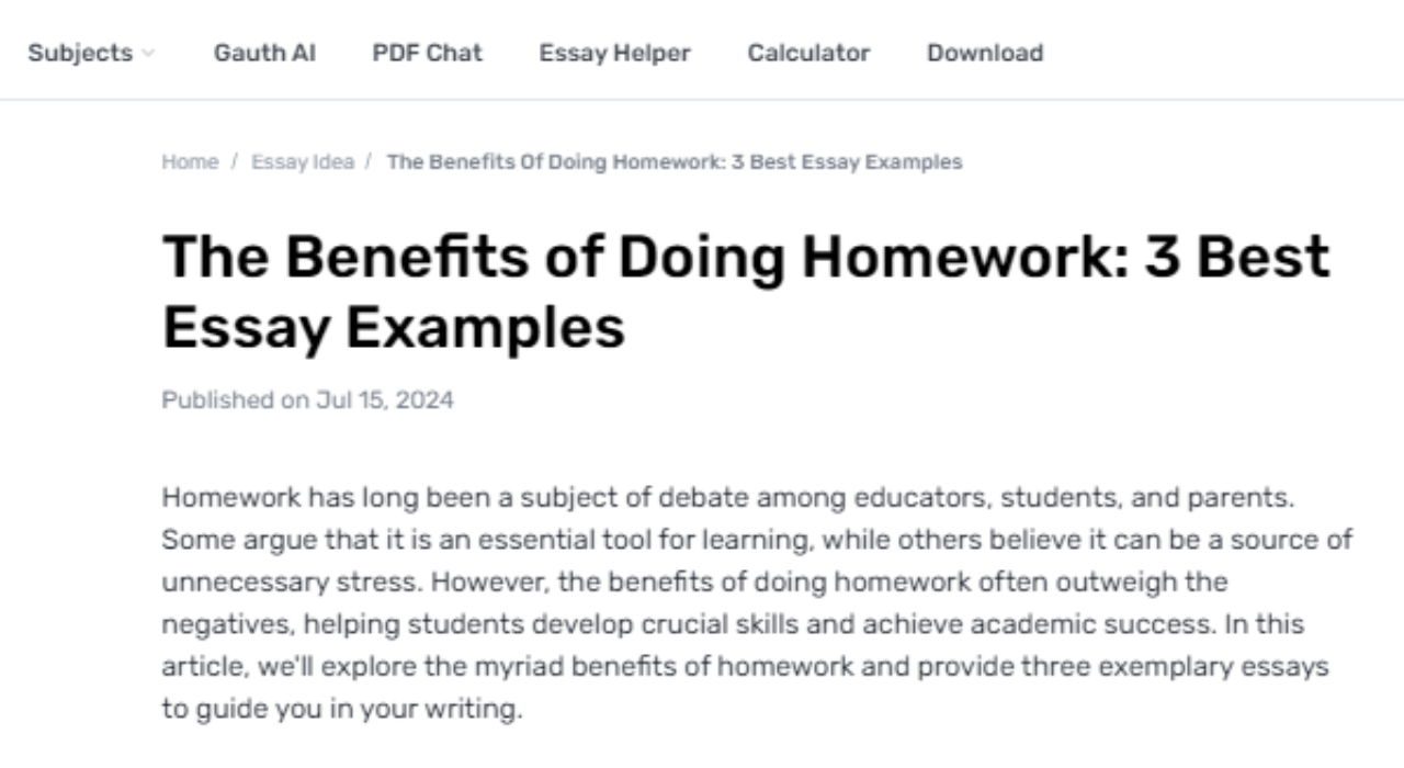 How Does Doing Homework Advantage Understudies?